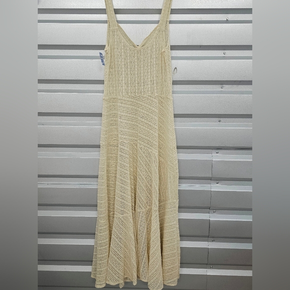 NWT Free People Love Story Cream Lace Sheer Slip Dress - Picture 3 of 12